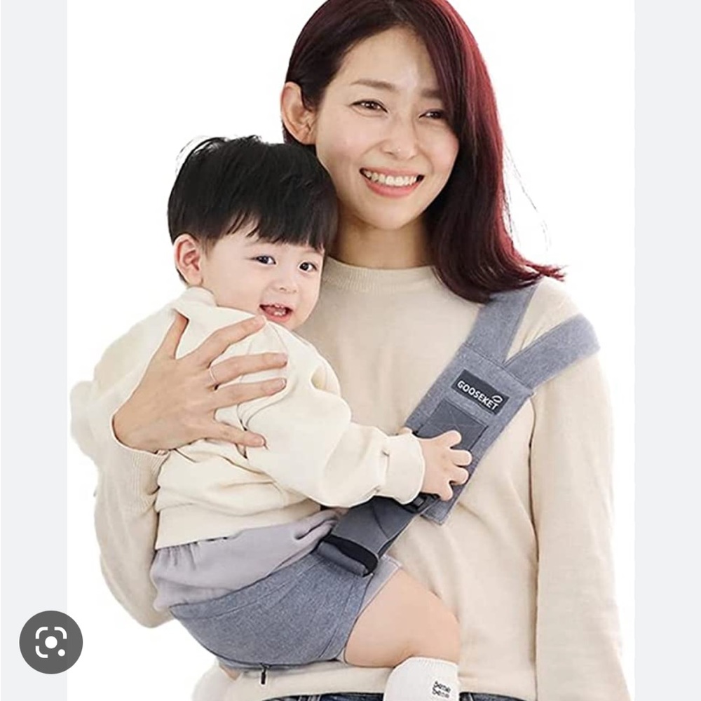 Gooseket gray toddler sling, like new